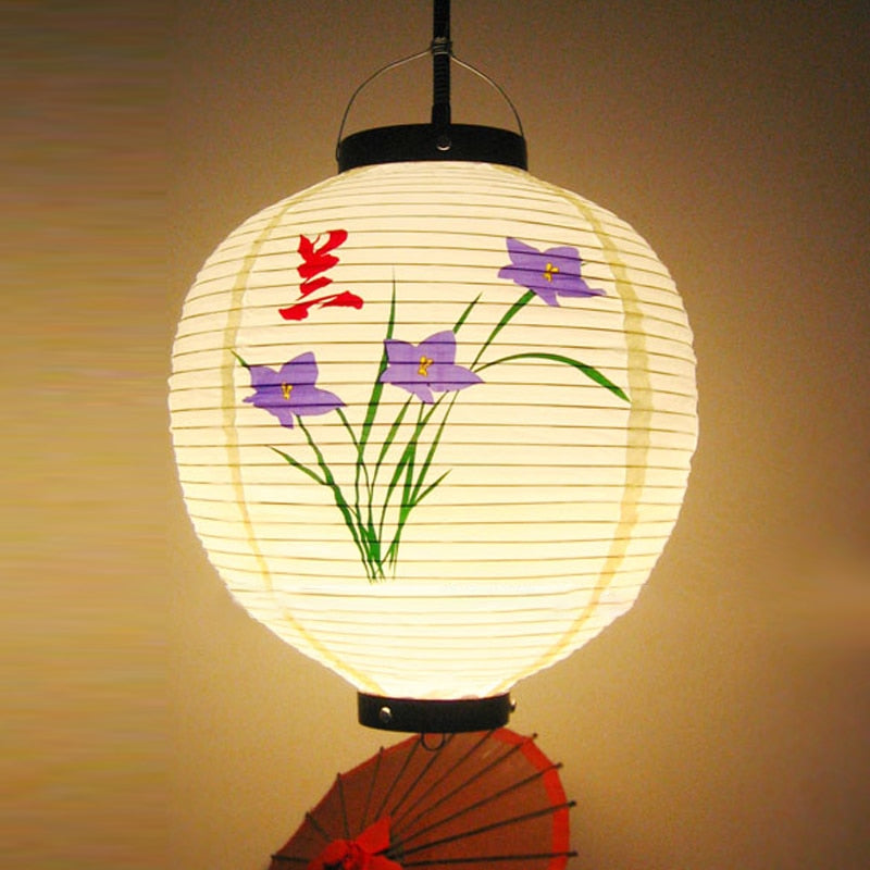 Lanterne Japonaise Ronde Fleur