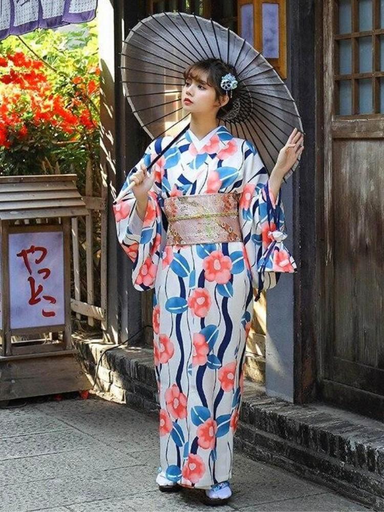 Kimono Japonais Femme Traditionnel