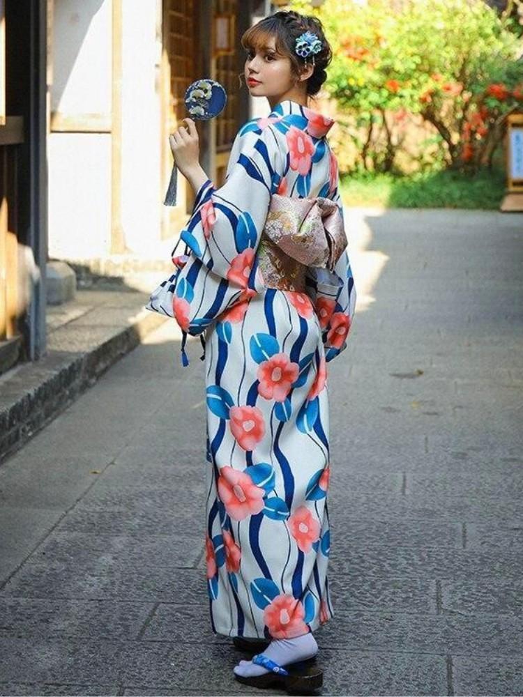 Kimono Japonais Femme Traditionnel