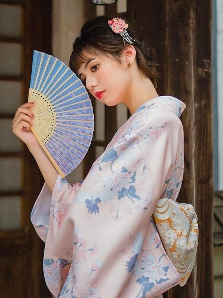 Kimono Japonais Femme Ancien