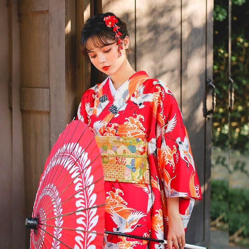 Kimono Femme Motif Japonais