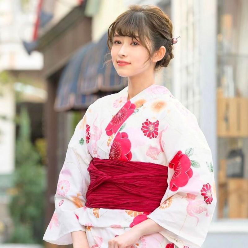 Kimono Japonais Femme Satin
