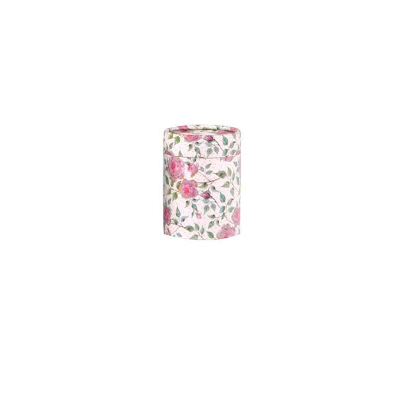 Boîte à Thé Japonaise Papier Washi - Roses