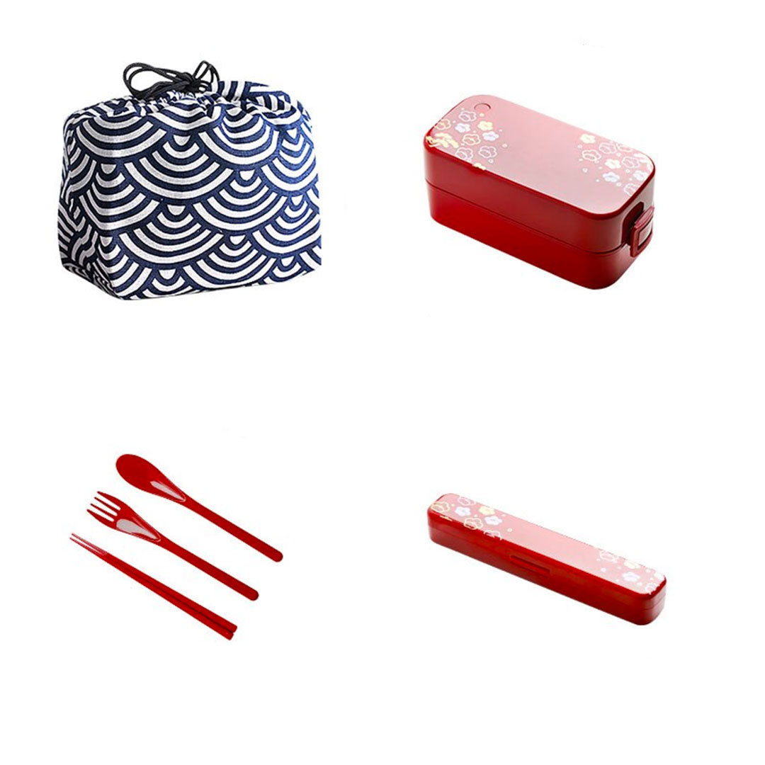 boite-bento-rouge-avec-couverts-et-sac