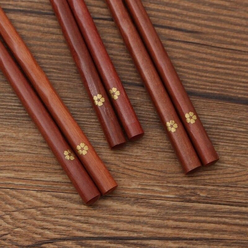 Baguettes Japonaises Bois Acajou