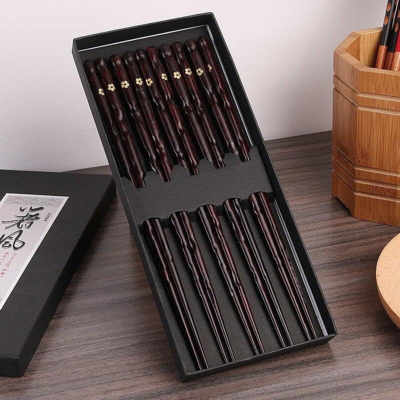 Baguettes Japonaises Luxe Ebène