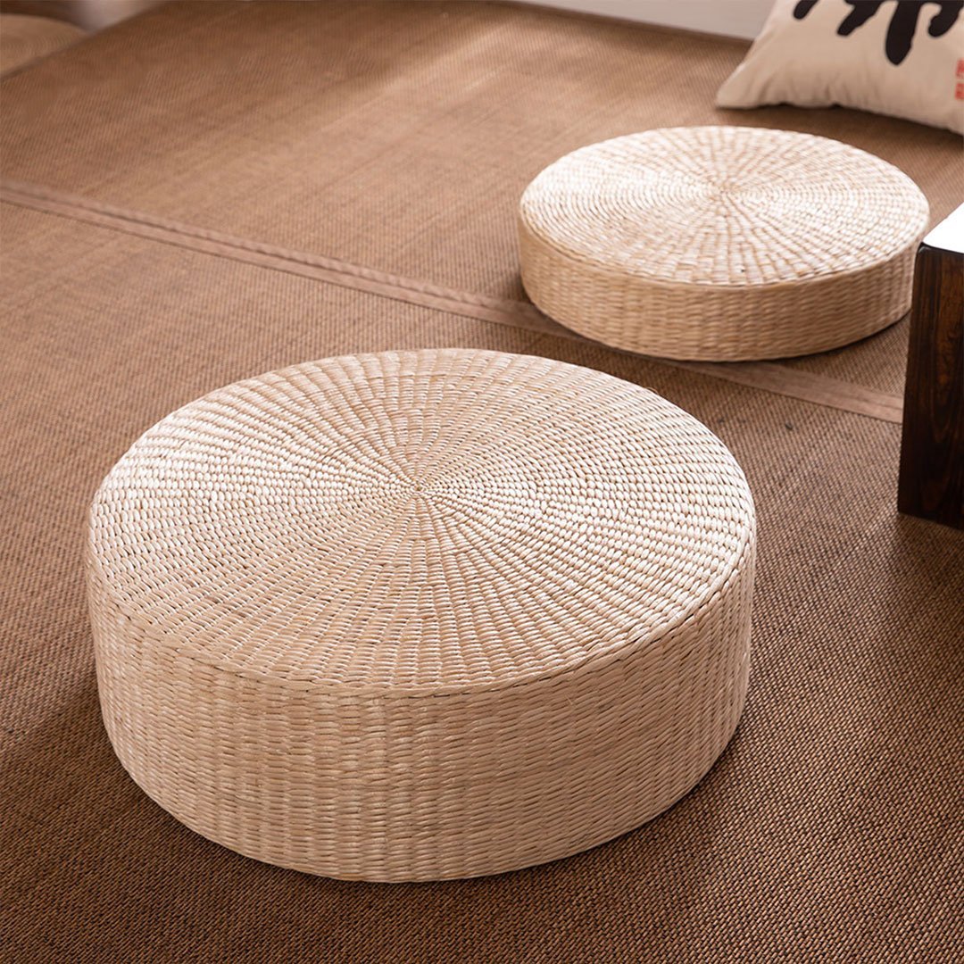 Coussin Japonais de Sol Rond