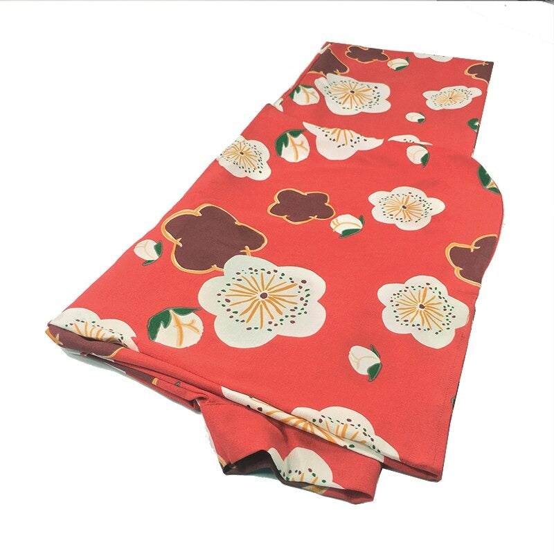 Kimono Japonais Femme Traditionnel Satin