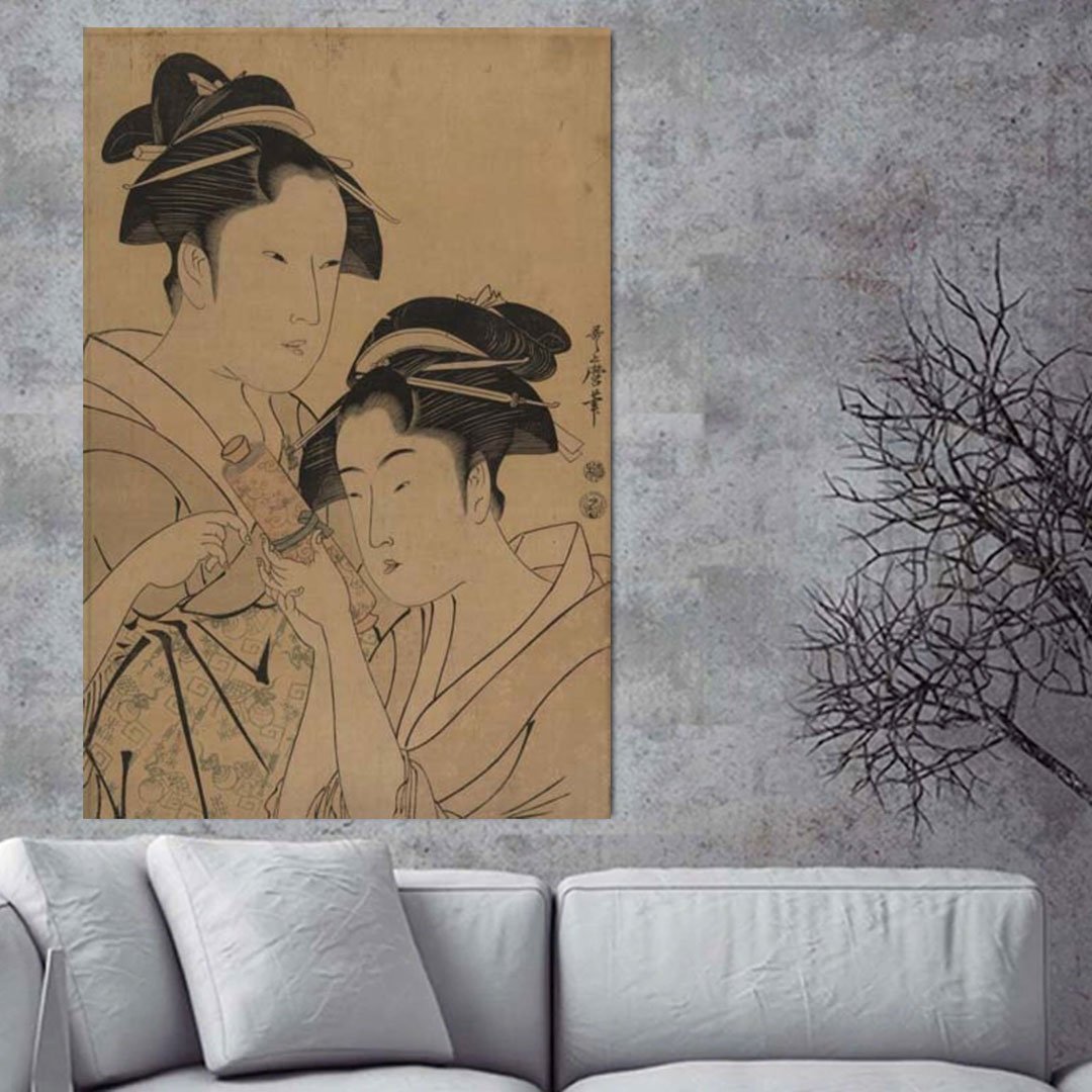 Estampe Japonaise Femme