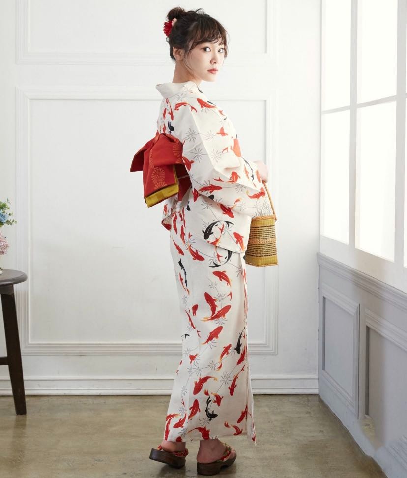Kimono Yukata Japonais Femme