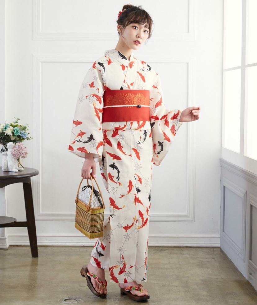 Kimono Yukata Japonais Femme