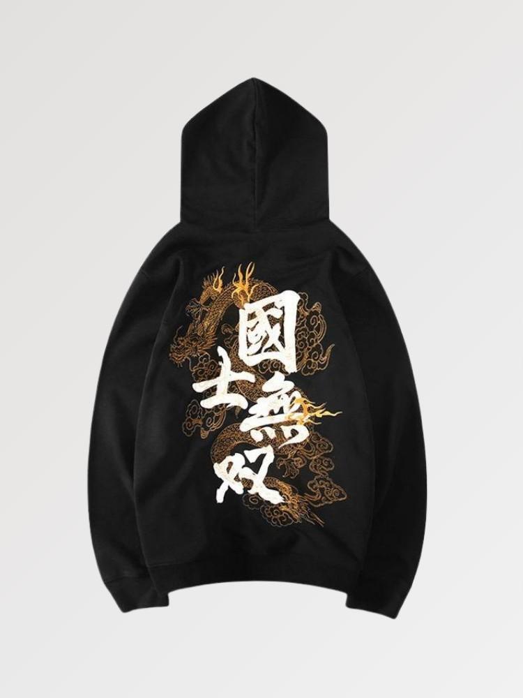 Hoodie Dragon Japonais