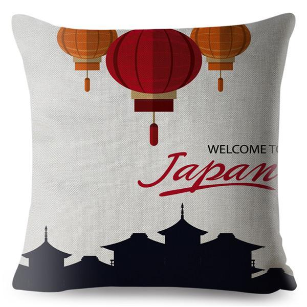 Housse de Coussin Asiatique