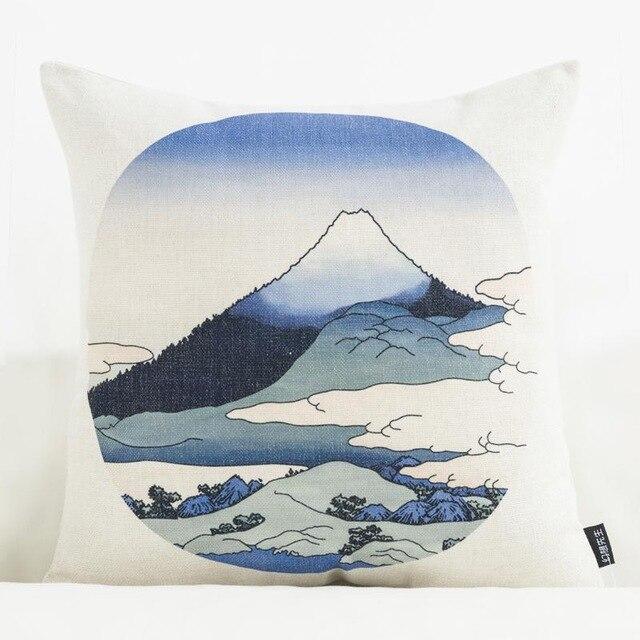 Housse de Coussin Japonisante