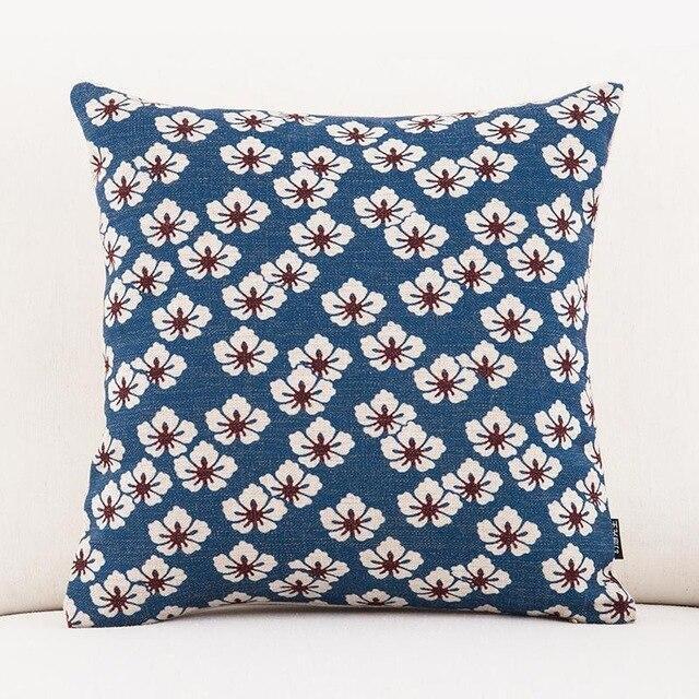 Housse de Coussin Motif Japonais