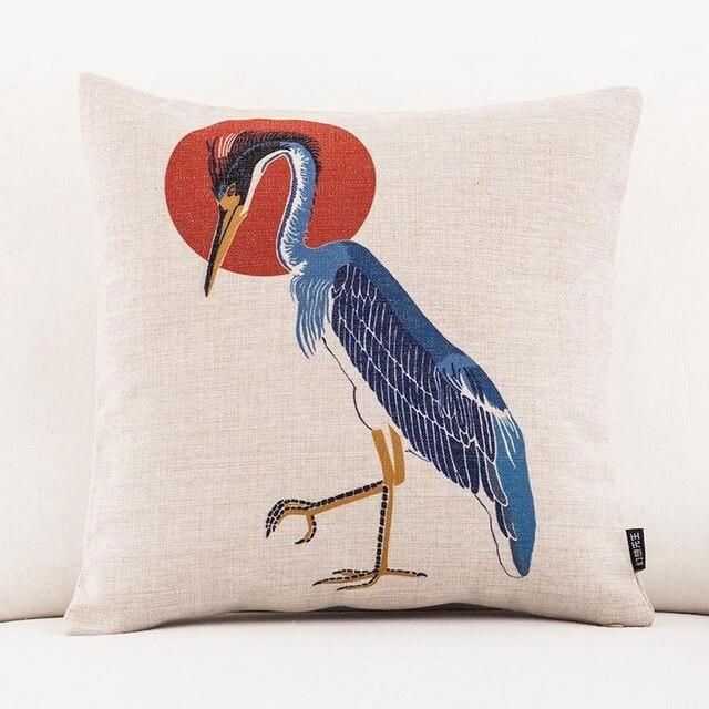 Housse de Coussin Motif Japonais