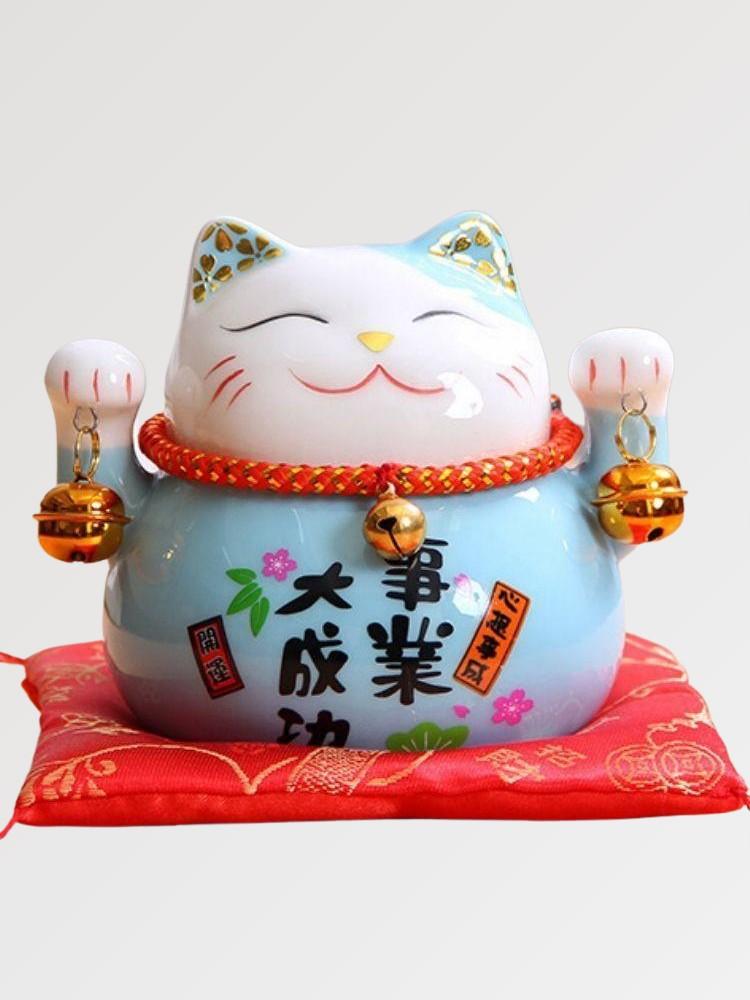 Maneki-Neko Bleu