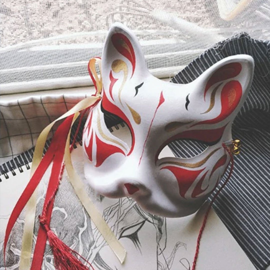 Masque de Renard Japonais