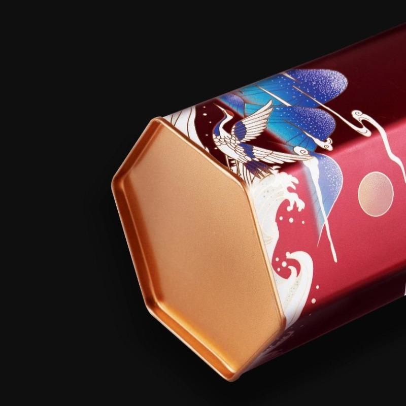 Boîte à Thé Japonaise Paysage