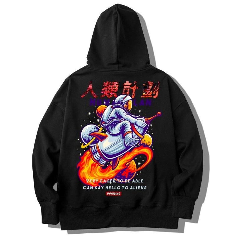 Sweat a Capuche Motif Japonais