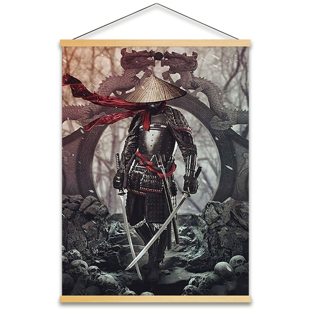 Tableau Guerrier Japonais