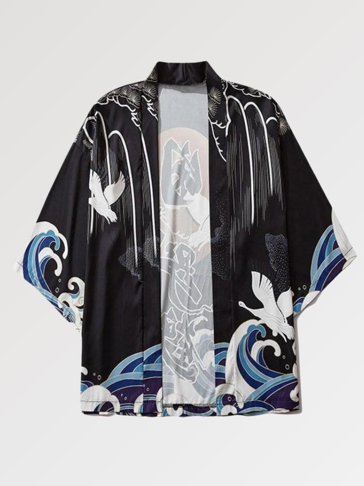 Veste Écriture Japonaise