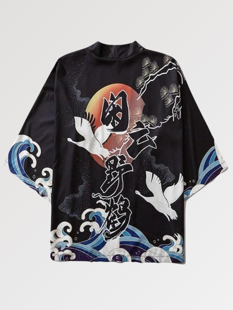 Veste Écriture Japonaise