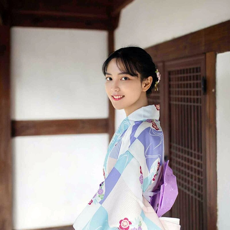 Kimono Japonais Femme de Ceremonie