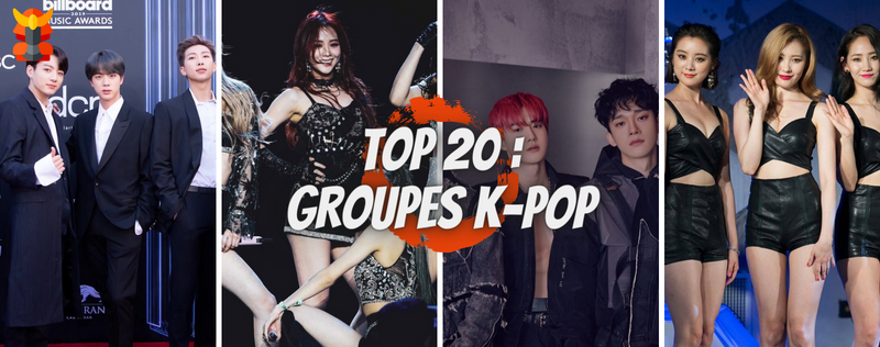 groupes k-pop