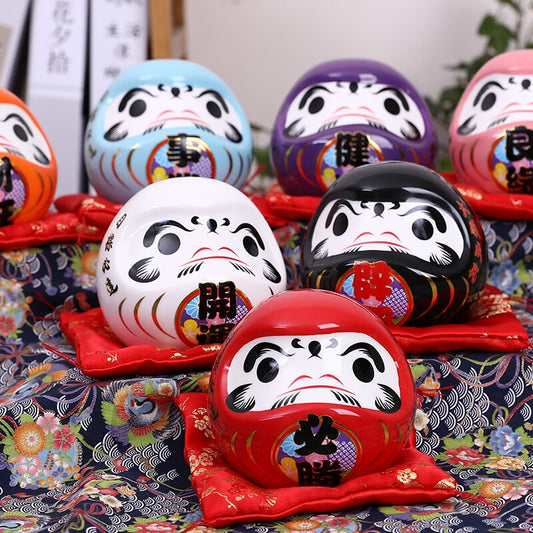 Petite Tirelire Daruma Céramique