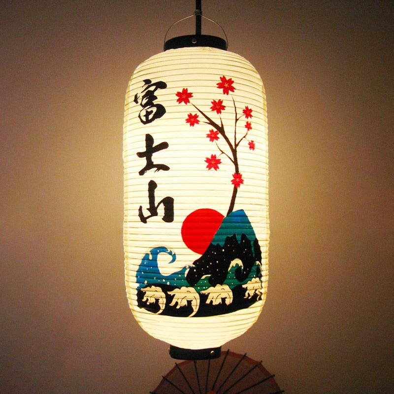 Lanterne Japonaise Montagne Sakura