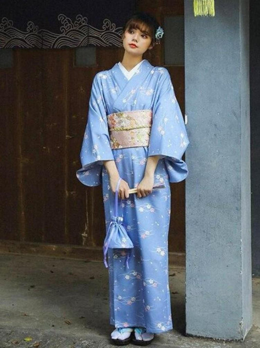 Kimono Japonais Femme Vintage