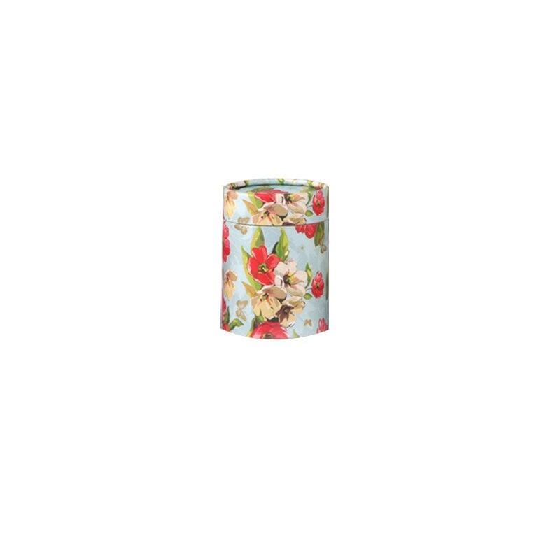 Boîte à Thé Japonaise Papier Washi - Aquarelle