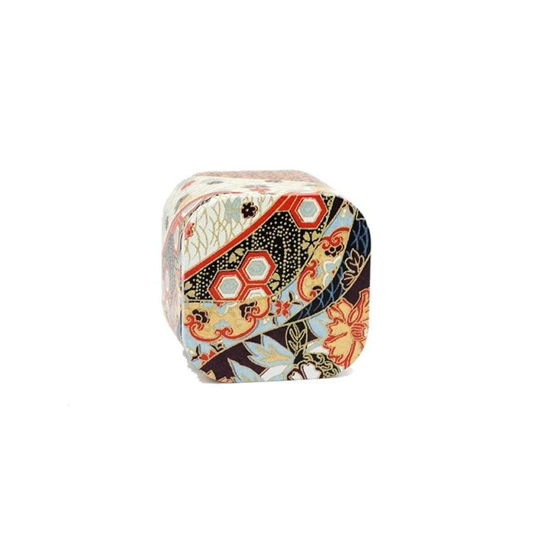 Boîte à Thé Japonaise Petite et Carré - Multi