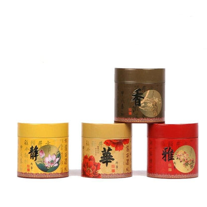 Boîte à Thé Japonaise Ronde