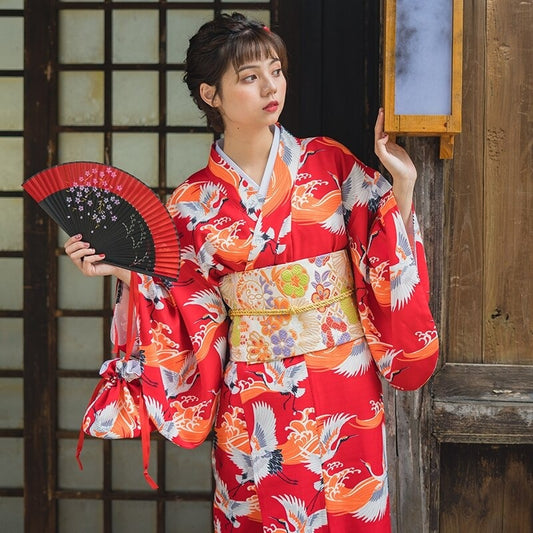 Véritable Kimono Japonais Femme