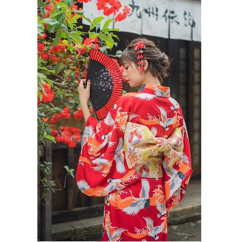 Véritable Kimono Japonais Femme