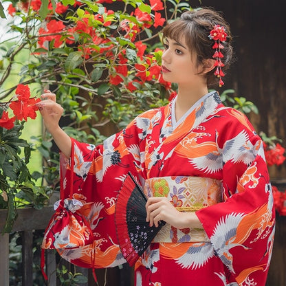 Véritable Kimono Japonais Femme