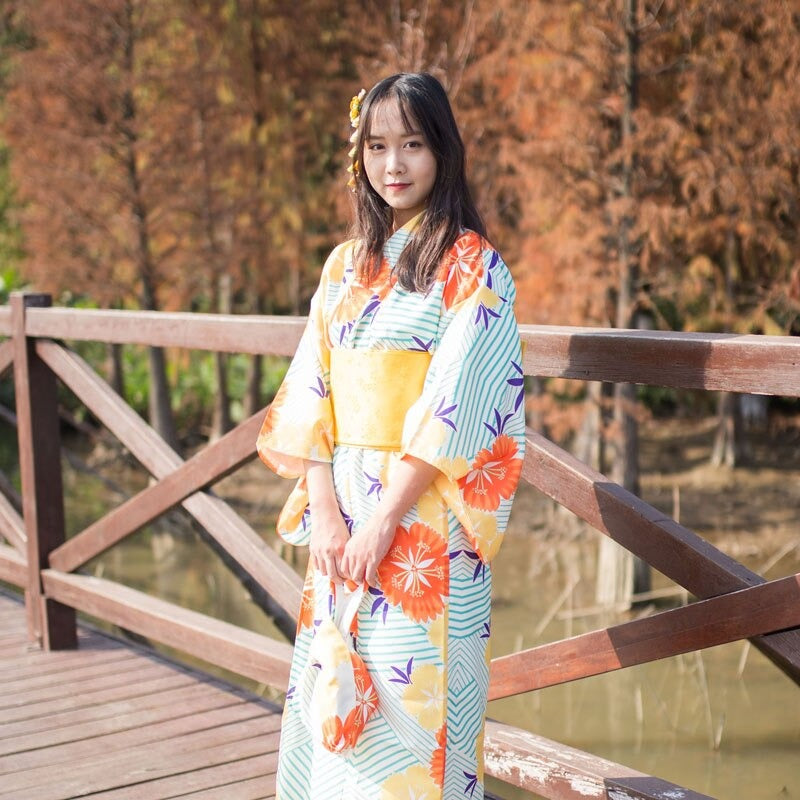 Kimono Japonais Femme Geisha pas Cher