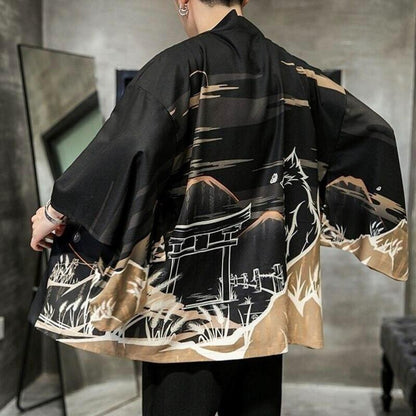 Haori Japonais Homme