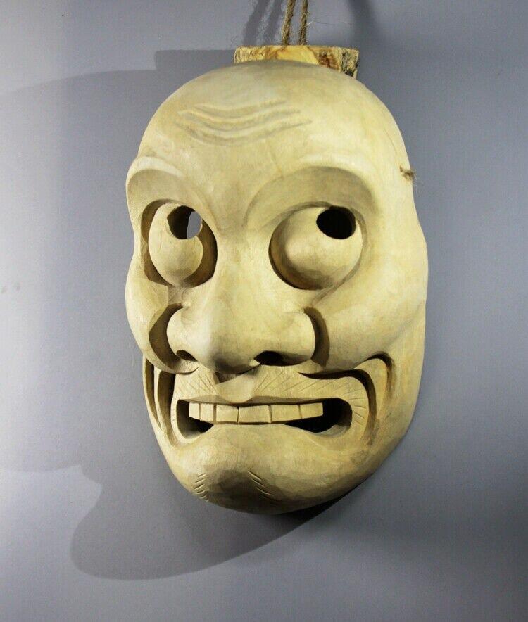 Masque en Bois Japonais