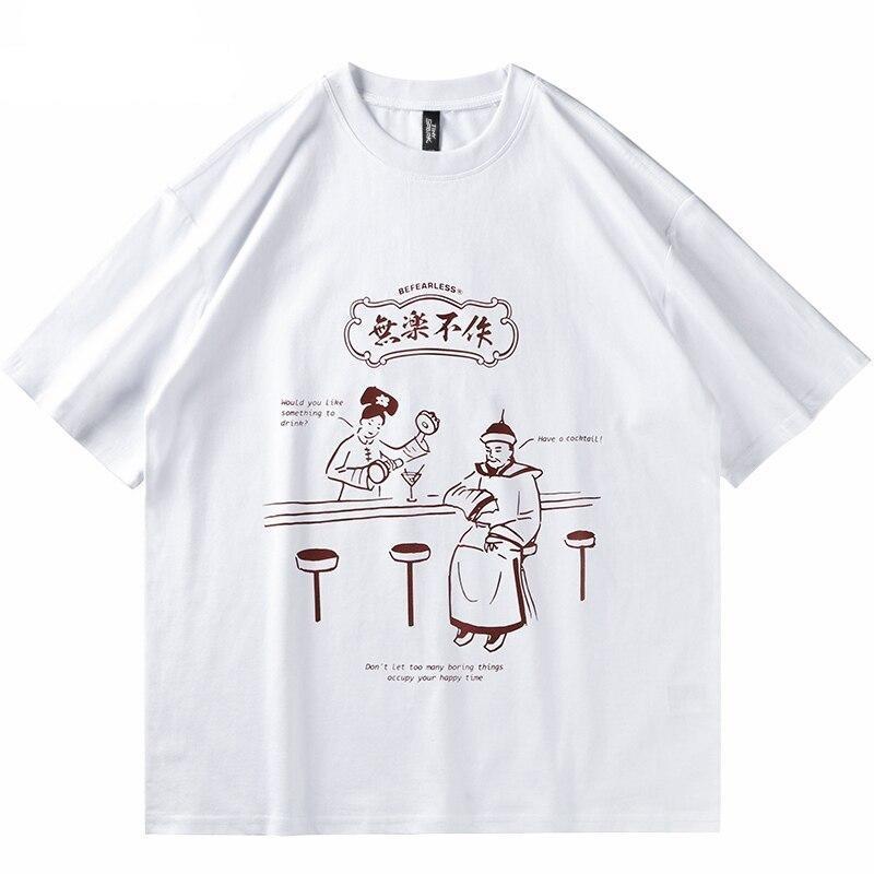 T-Shirt Imprimé Japonais