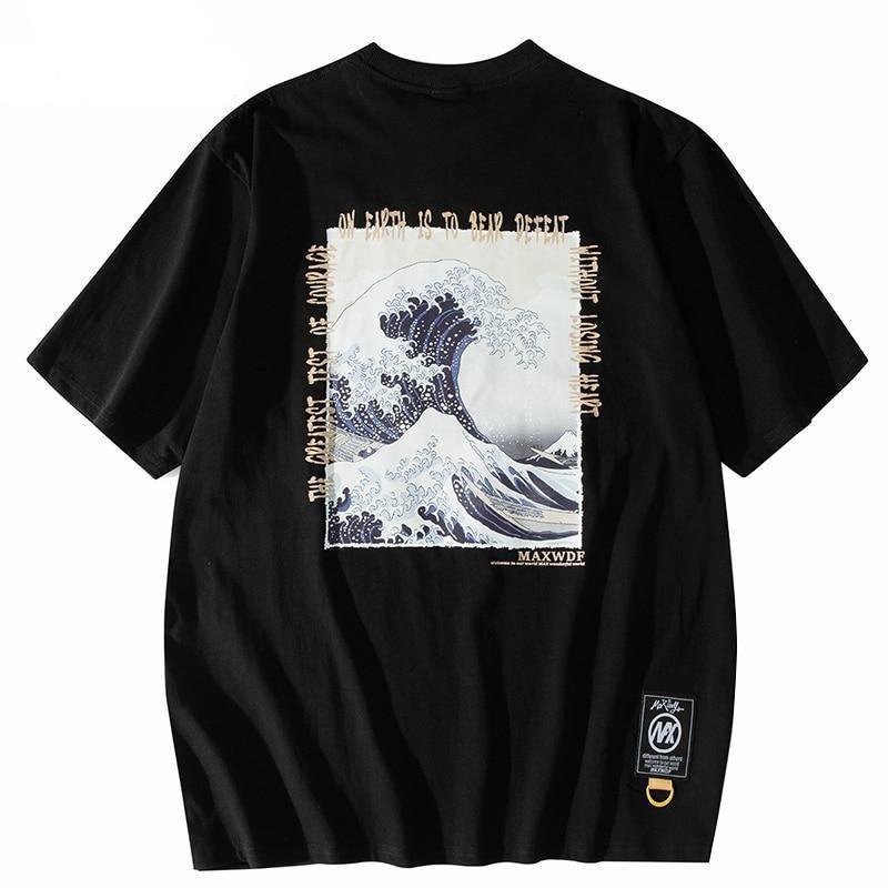 T-Shirt Vague Hokusai