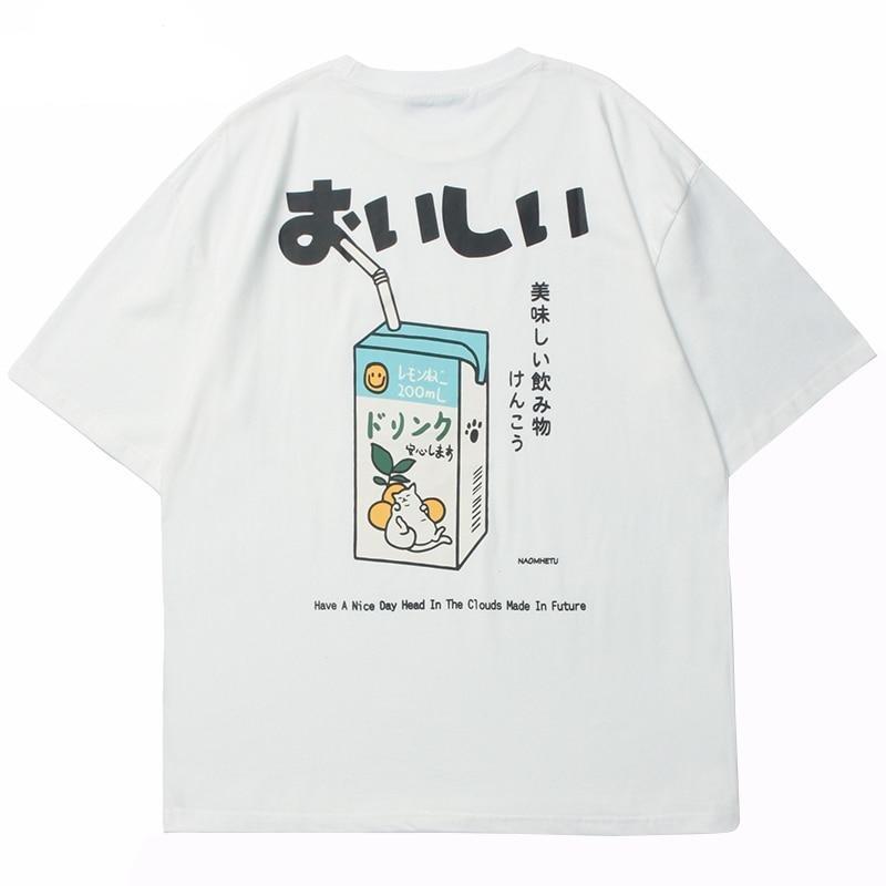 T-Shirt Motif Japonais Homme