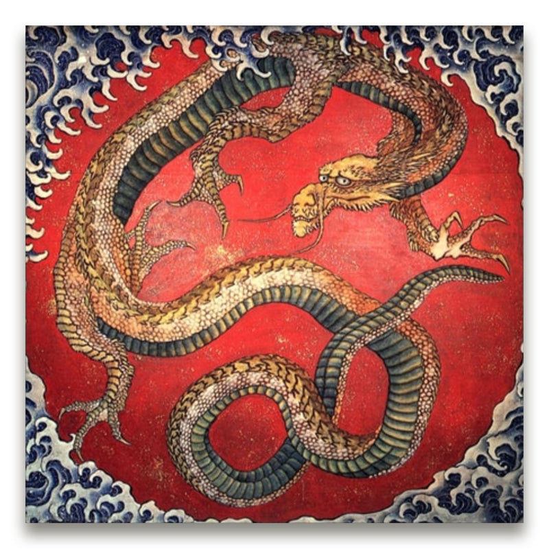Tableau Dragon Japonais