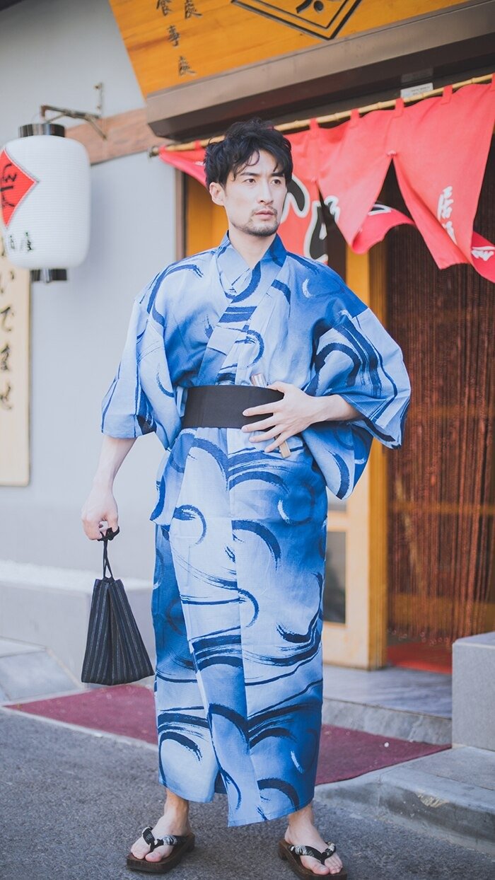 Véritable Kimono Japonais Homme-Eternal Japon